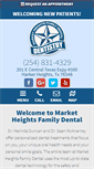 Mobile Screenshot of marketheightsfamilydental.com